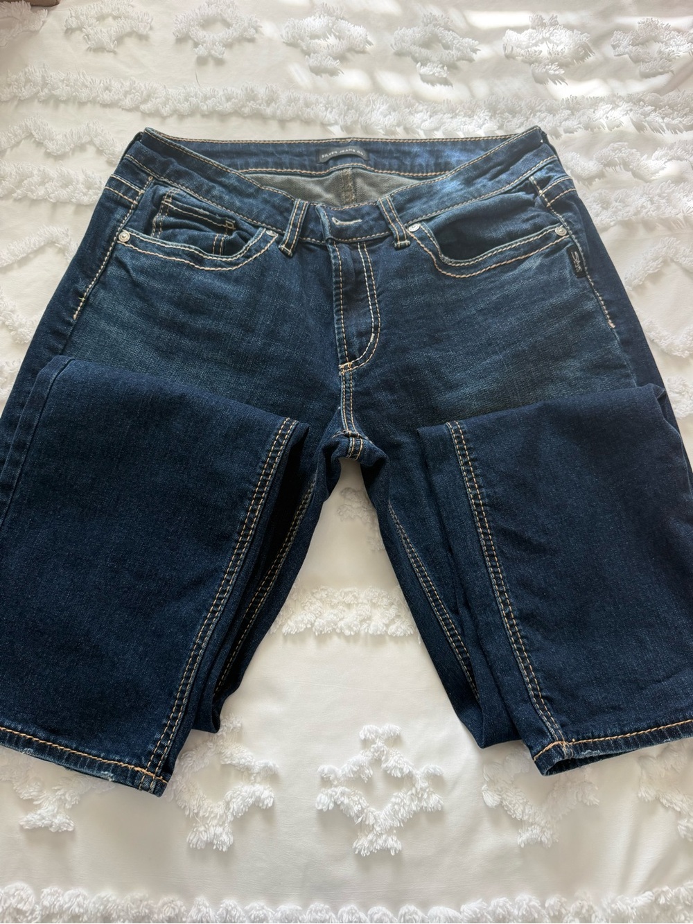 Silver Jeans Dark Blue Suki Straight Women’s  W31/L31